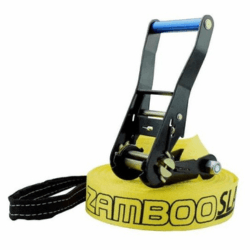 Slackline Zamboo Basic Black 15 Metros - Amarelo - Amarelo