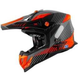Capacete Trilha Off Road Motocross Downhill Mattos Racing Atomic Vermelho - Vermelho