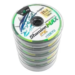 Linha Pesca Multifilamento 0,35 mm 48 Lbs 21,8 Kg 100 Metros - Verde