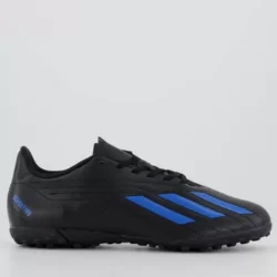 Chuteira Society Adidas Deportivo II - Azul Royal+Preto