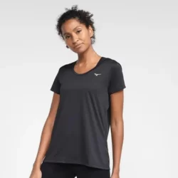 Camiseta Mizuno Nirvana Feminina - Preto