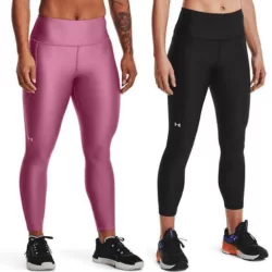 Kit Calças Leggings Under Armour 7/8 Hg Armour Hi Ankle - 2 Unidades - Feminina