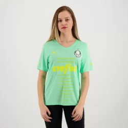 Camisa Puma Palmeiras III 2022 Feminina - Verde